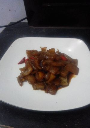 Foto resep Kikil bumbu teriyaki