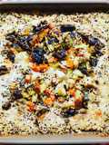 Quinoa pilaf con verdure invernali