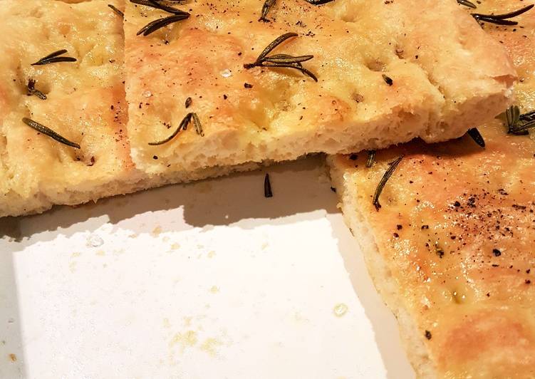 Recipe of Favorite Focaccia con rosmarino