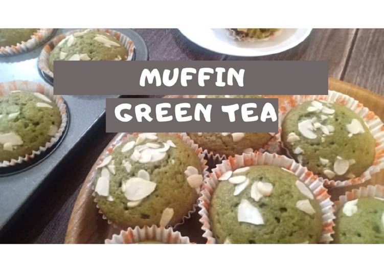 Muffin Greentea Tanpa Mixer
