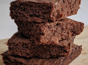 Foto de Brownie de Nutella 3 ingredientes