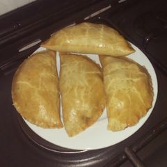 A picture of My meat pie.
