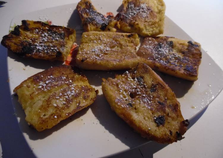 Comment Servir Pain perdu