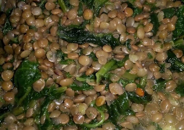 Lenticchie e verdure miste