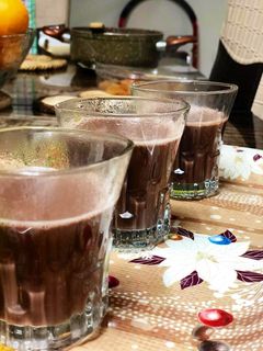 صورة لوصفة مشروب الكاكاو ☕️