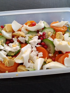A picture of Simple pomegranate salad.