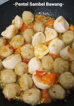 Foto resep Bakso Sambal Bawang