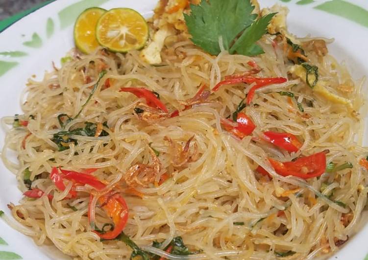Resep Bihun goreng Lezat