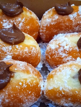 Recipe Donat bomboloni no ribet empuk montok enak the Perfect So Delicious