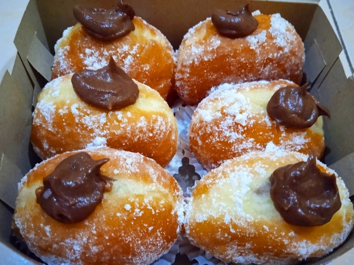 Easy Steps to Prepare Recipes Donat bomboloni no ribet empuk montok enak the Perfect Make You Drink.