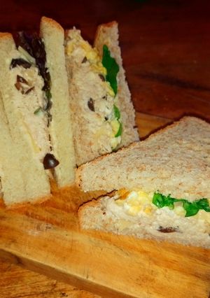 Una foto de Sándwich de pechuga de pollo