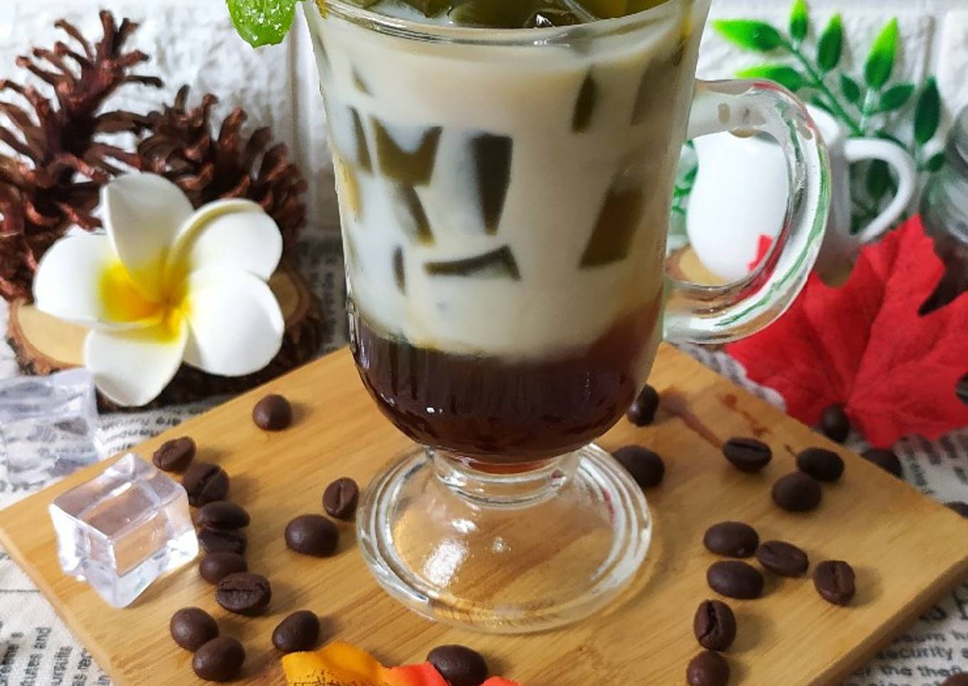 Cincau Susu Gula Merah