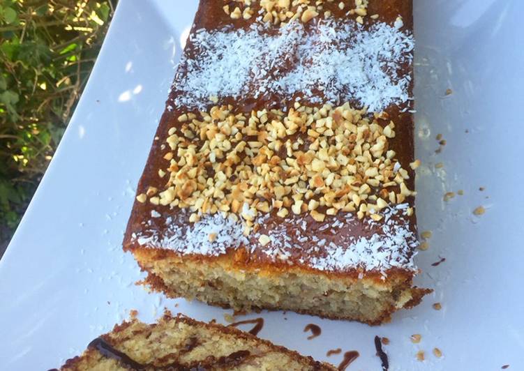 Bizcocho de plátano al cardamomo