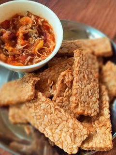 Foto resep Tempe Goreng Sambal Teri