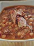 Chickpeas with Squid (Crock Pot)