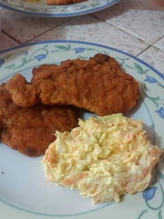 Una foto de Pollo frito