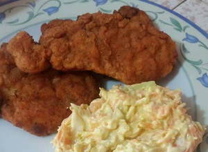 Una foto de Pollo frito