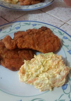 Una foto de Pollo frito