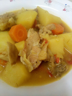 Una foto de Guiso de pollo