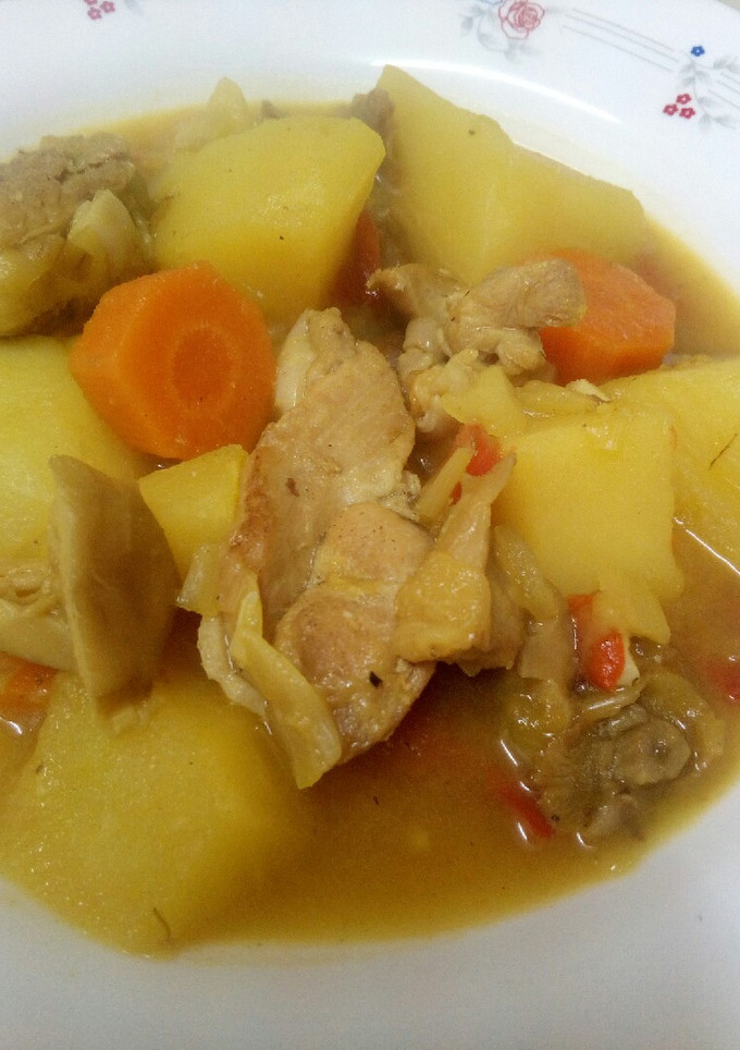 Una foto de Guiso de pollo