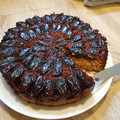 A picture of Upside Down Date Cake.