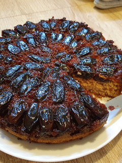 A picture of Upside Down Date Cake.