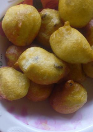 A picture of Pufpuf wt coconut n dry fruit.