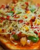 Arrabbiata sauce Bread pizza