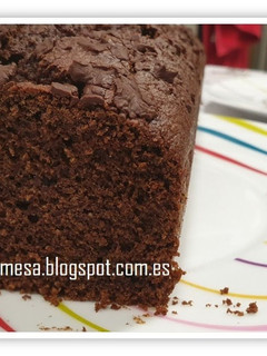 Una foto de Plumcake de plátano y chocolate