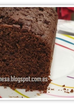 Una foto de Plumcake de plátano y chocolate