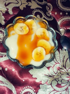صورة لوصفة تحلية الكراميل والموز