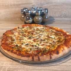 Una foto de Pizza casera