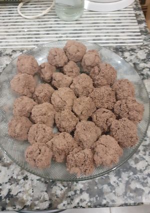 Una foto de Bombones y turrón de avena