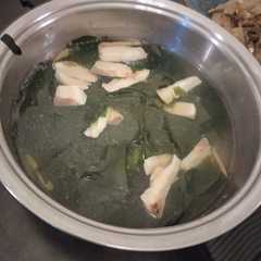 海帶芽鯛魚湯-レシピのメイン写真