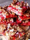 Strawberry oatmeal bars