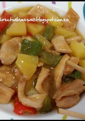 Foto principal de Pollo con piña