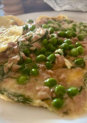 Une photo de Omelette de bon thon