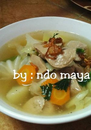 Foto resep Sop baso