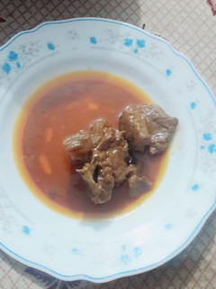 A picture of Mutton qorma.
