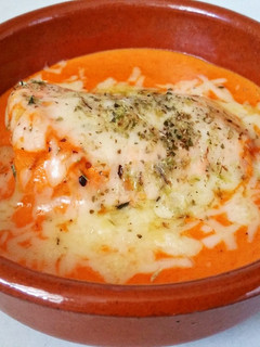 Una foto de Bacalao en salsa de pimientos del Piquillo