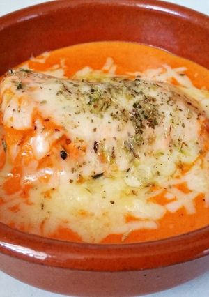 Foto principal de Bacalao en salsa de pimientos del Piquillo