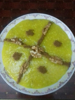 صورة لوصفة الزردة العراقية