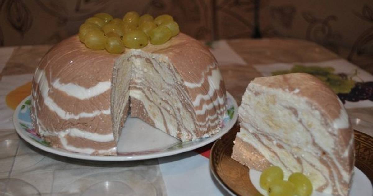Мраморное суфле торт рецепт с фото