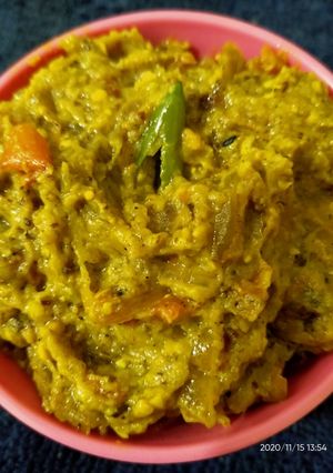 বেগুন ভর্তা (begun bhorta recipe in Bengali) রেসিপির প্রধান ছবি