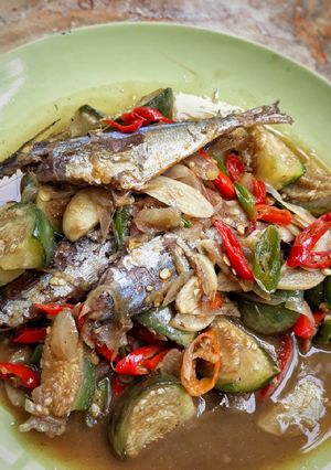 Foto resep Oseng ikan asin pedaaaas