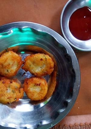 A picture of Aloo tikki.