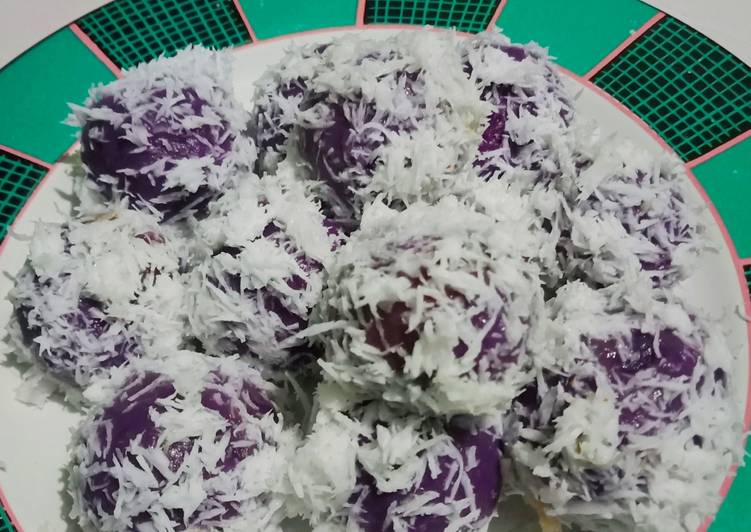 16. Klepon Ubi Ungu