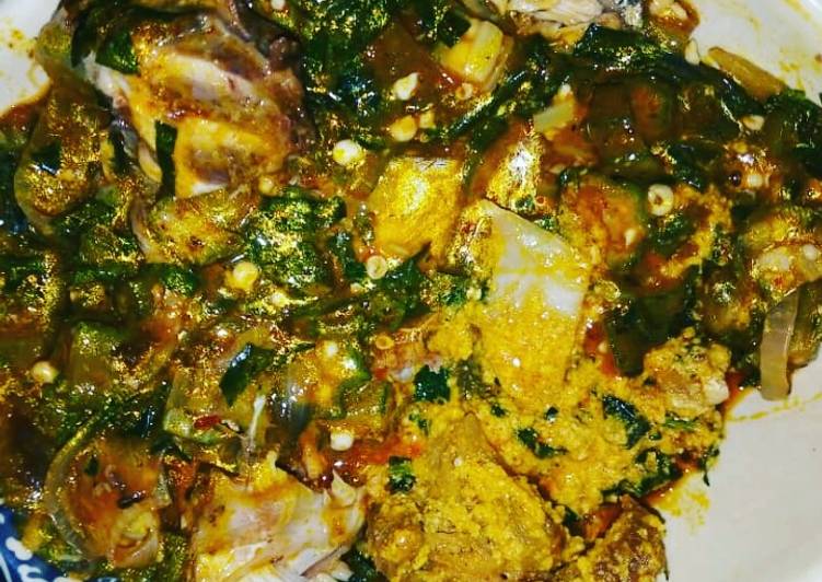 creative Fresh okro soup Recipe | Quick Way to make Fresh okro soup Quick