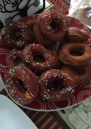 Una foto de Donas rellenas con amor 🍩💕