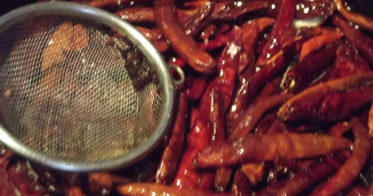 Aceite de chile de árbol y pasta rafaelita Receta de MARTÍN GERARDO